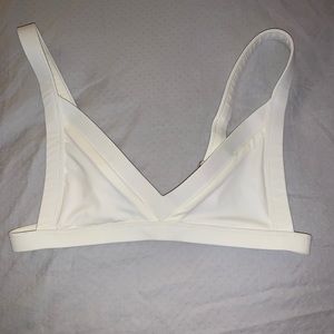 LAIS TOP FROM FAE SWIM bikini top WHITE .M.